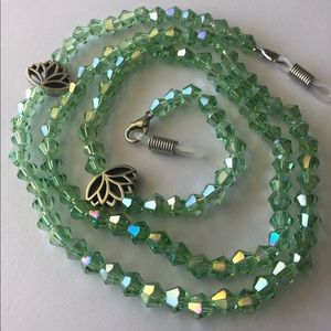 Lotus Flower Eyeglass Chain/Mask Holder
